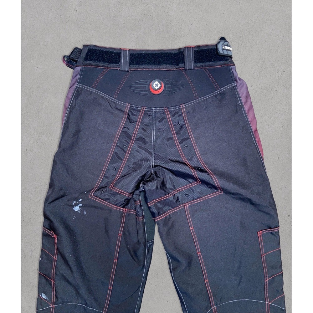 Smart Parts Paintball Pants Men's Large Black Red Protective Gear - Picture 6 of 7